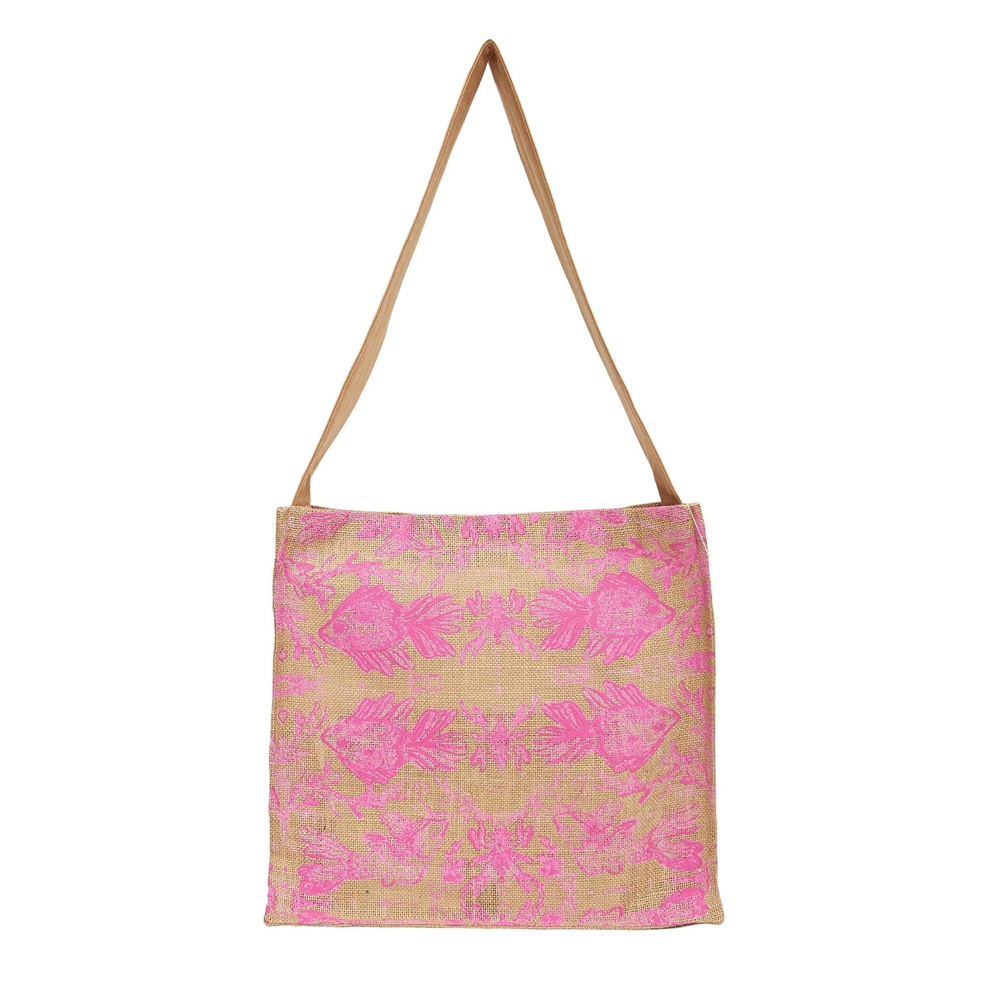 Jute Bag w/ Fish (B2CS)