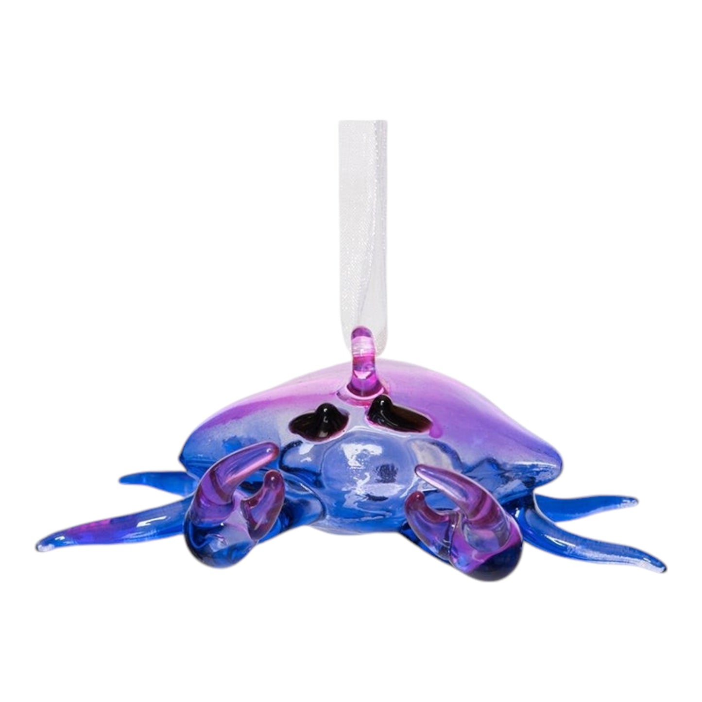 Glass Crab Ornament (B2C)