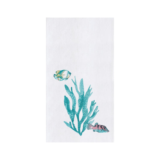 Tropical Fish Flour Sack Kitchen Towel 18x27" (CF)