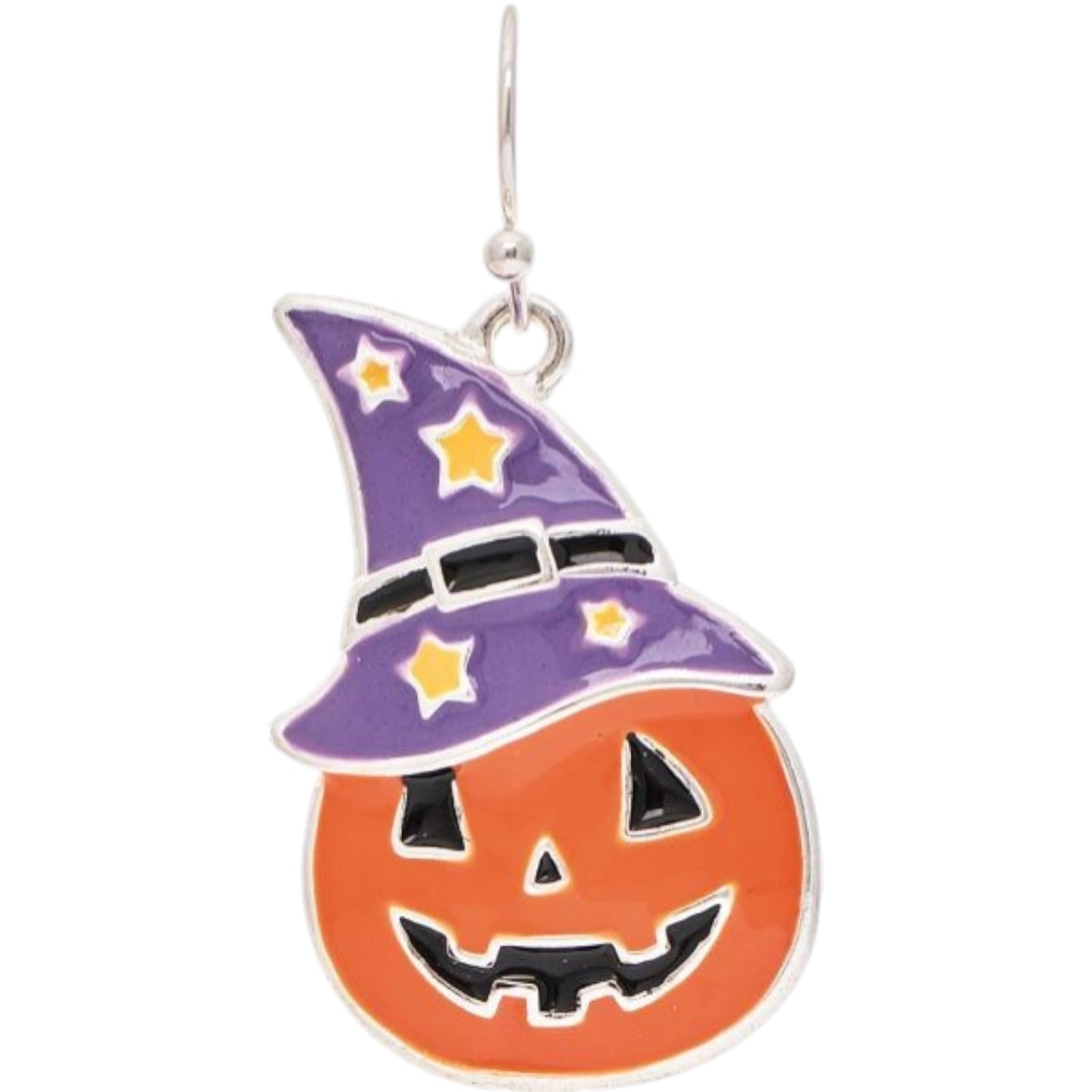 Witchy Jack-O-Lantern Fall Earrings (RJC)