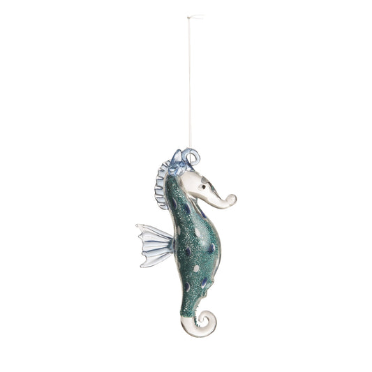 Art Glass Seahorse Ornament (GII)