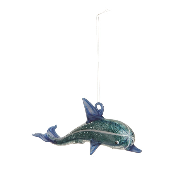 Mystic Blue Dolphin Ornament (GII)