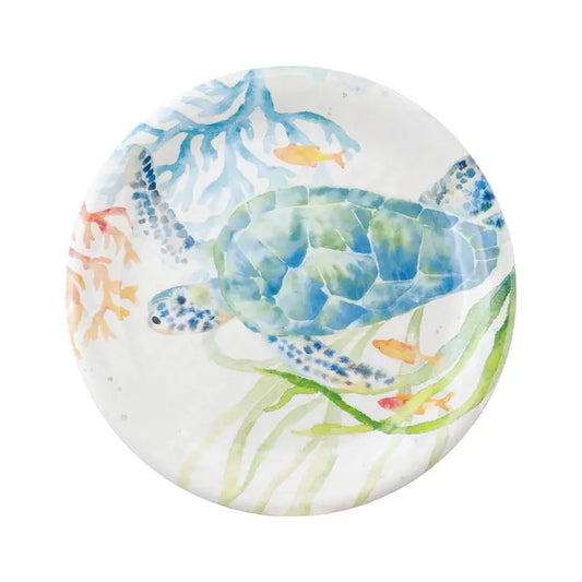 Sealife Turtle Plate 9" (SHG)