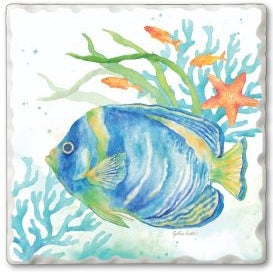 Underwater Scean - Fish Absorbent Coaster (CGL)