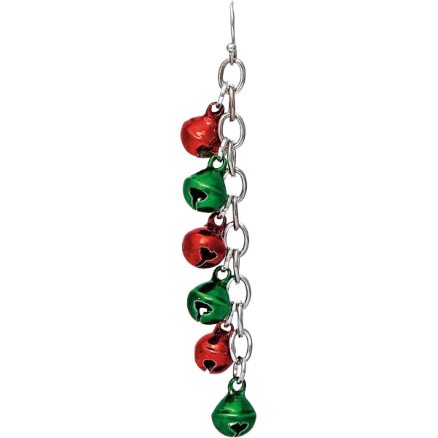 Red/Green Bells Earrings Christmas (RJC)