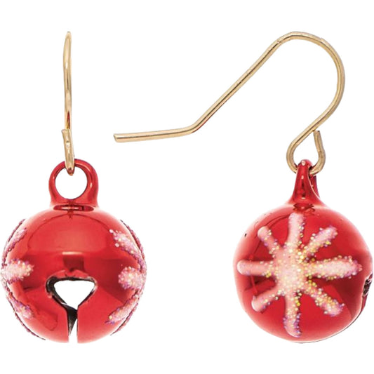 Red Jingle Bell Earrings Christmas (RJC)